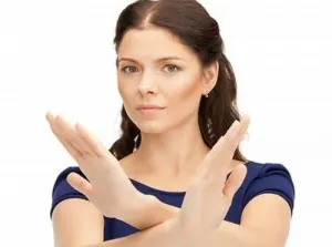 Contradictions to the massage